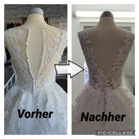 Wunsch&auml;nderungen am Brautkleid